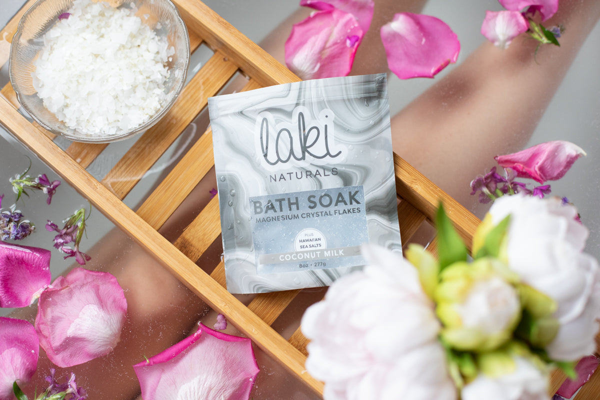 Unscented Magnesium Bath Soak - Laki Naturals