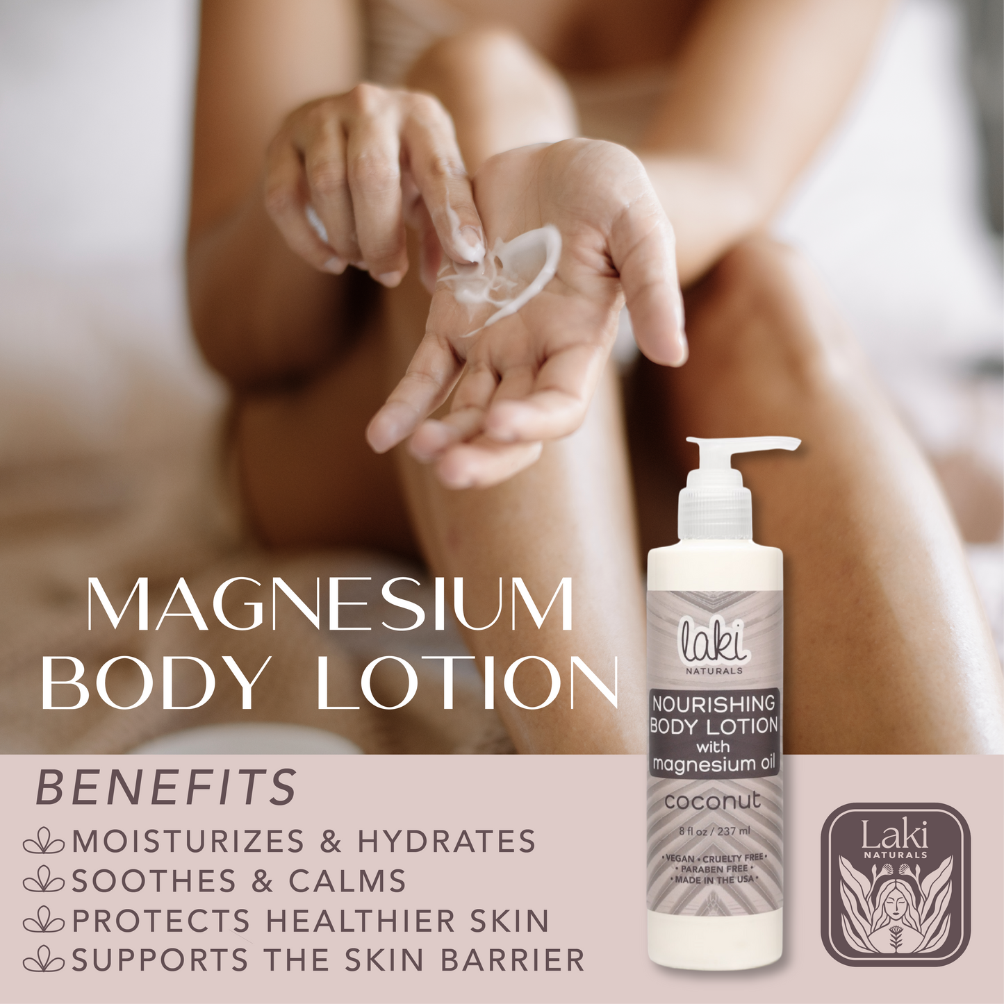 Coconut Magnesium Body Lotion