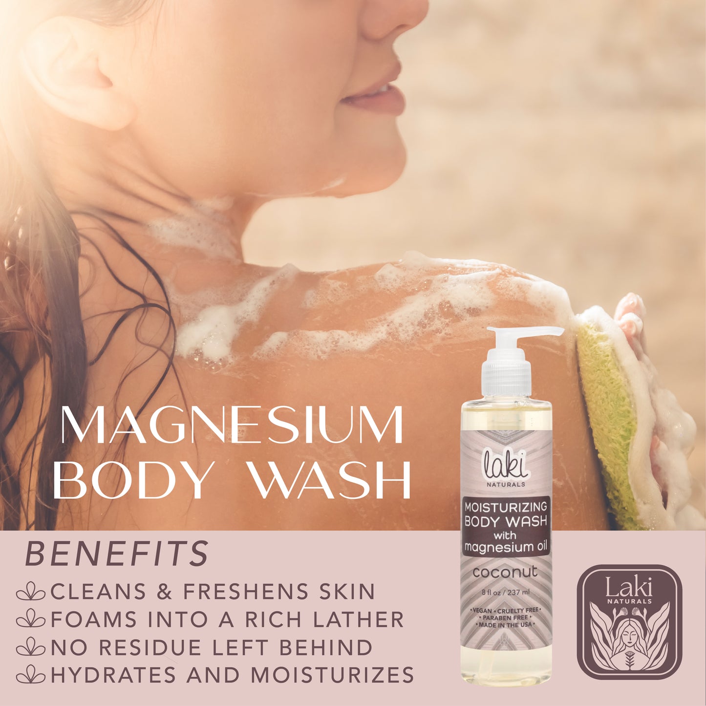 Coconut Magnesium Body Wash