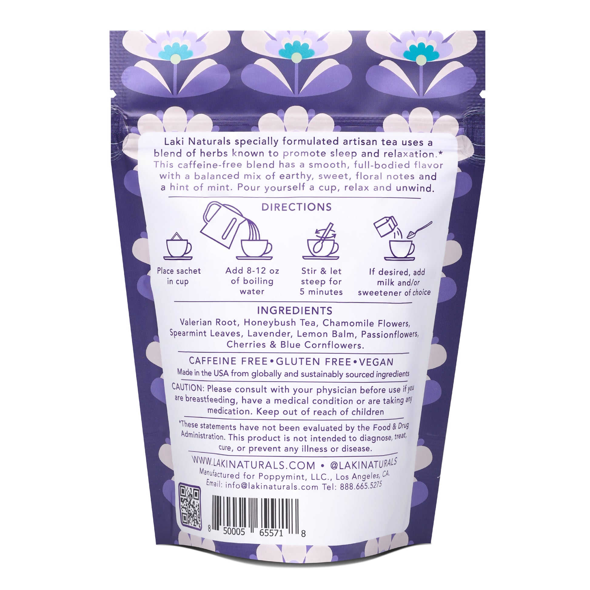 Dreamy Night Herbal Tea - Laki Naturals