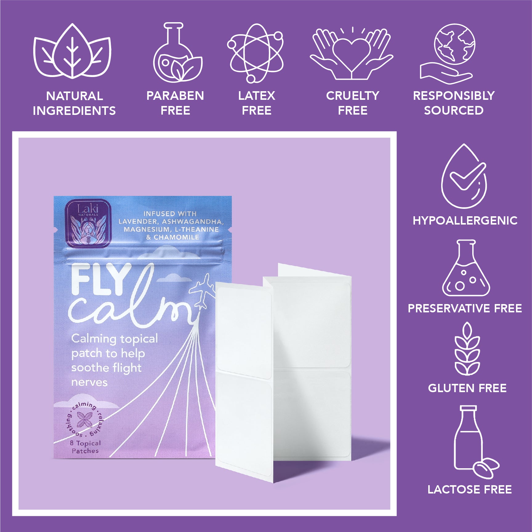 Fly Calm Patch - Laki Naturals