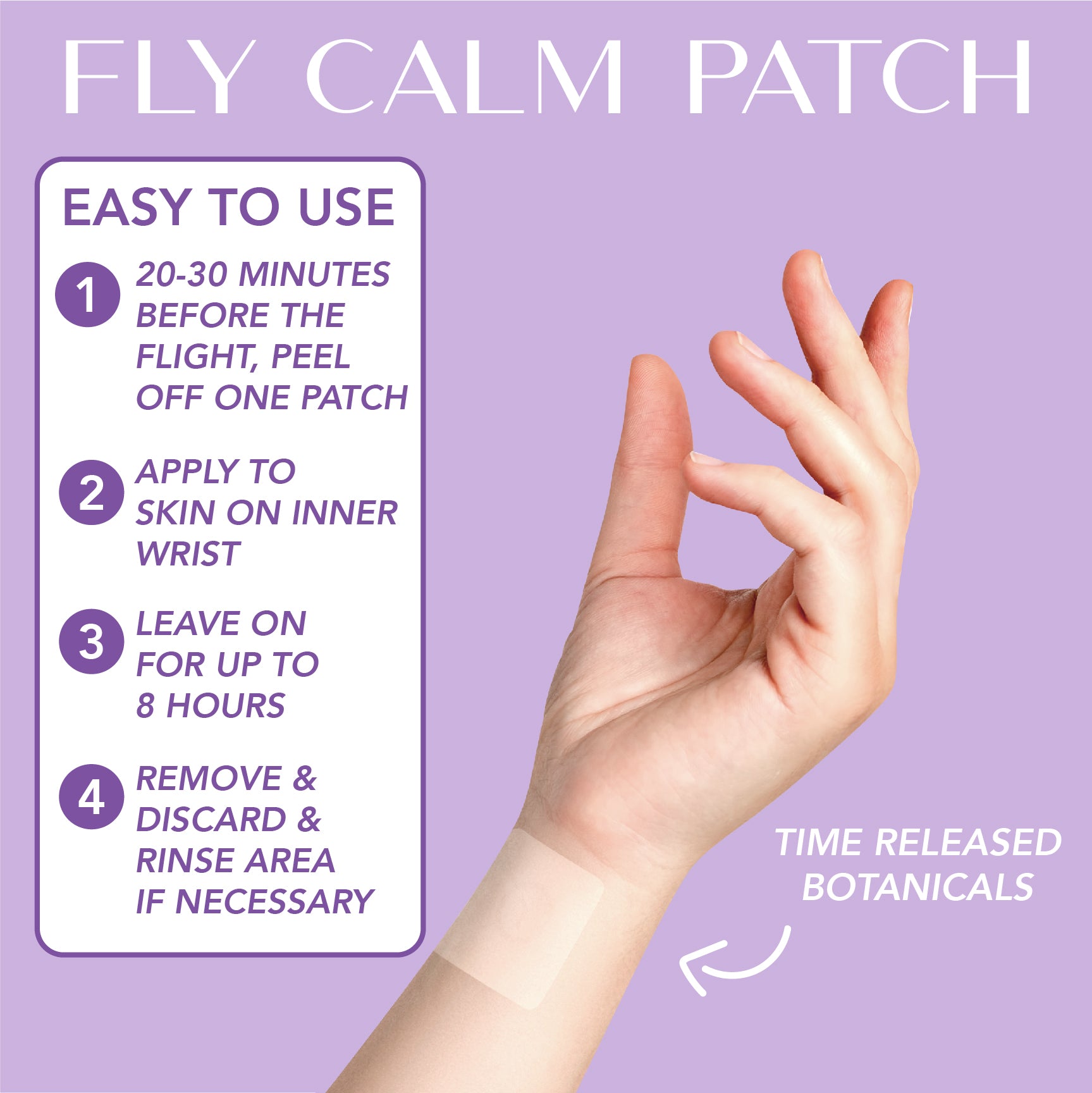 Fly Calm Patch - Laki Naturals