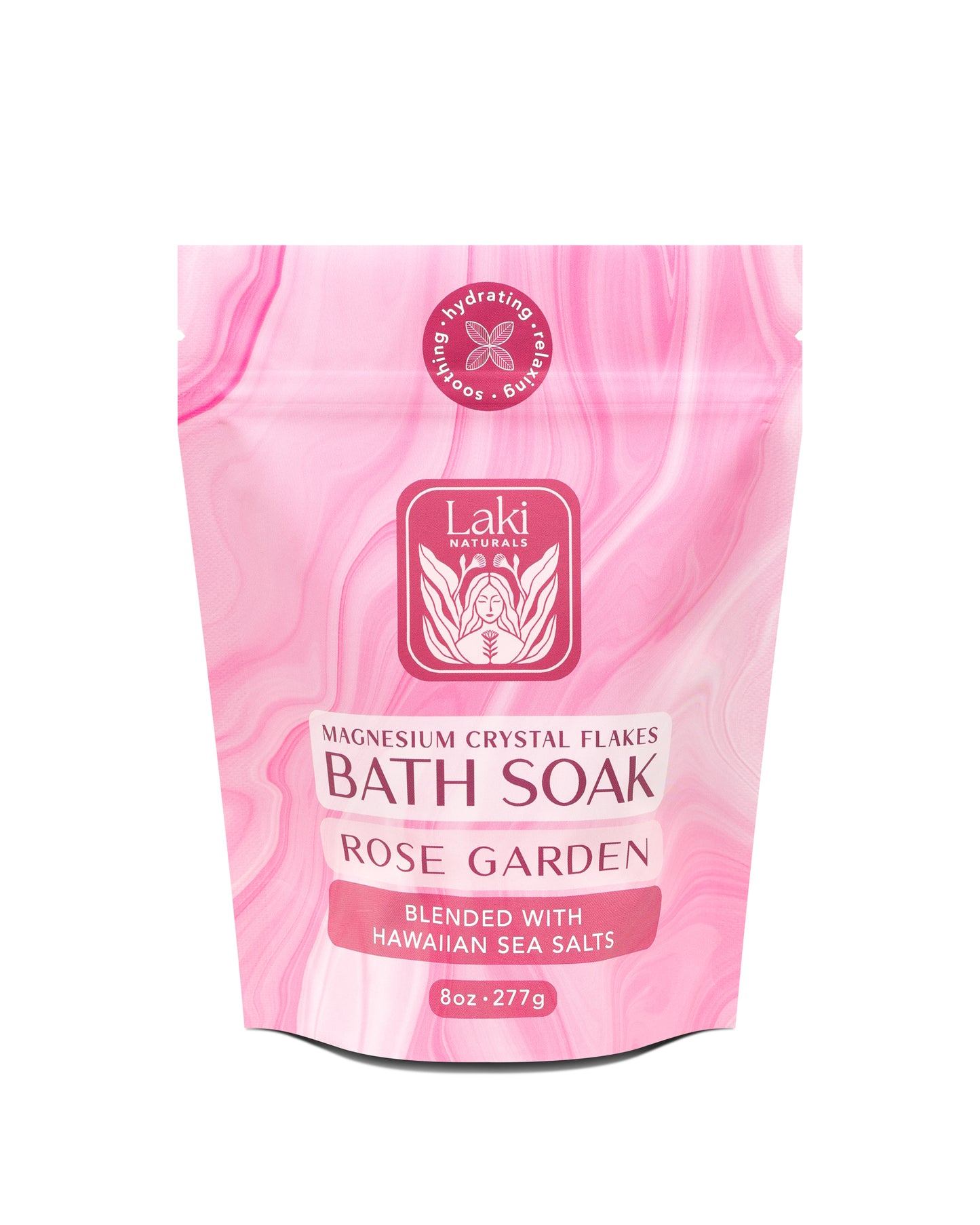 Rose Garden Magnesium Bath Soak - Laki Naturals