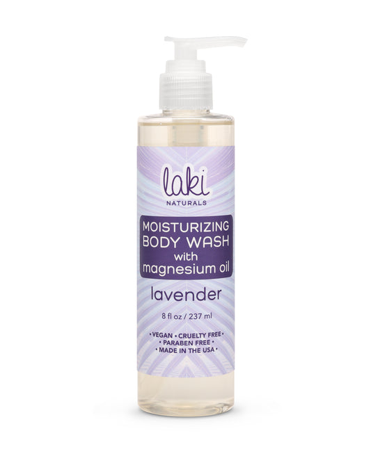 Lavender Magnesium Body Wash - Laki Naturals