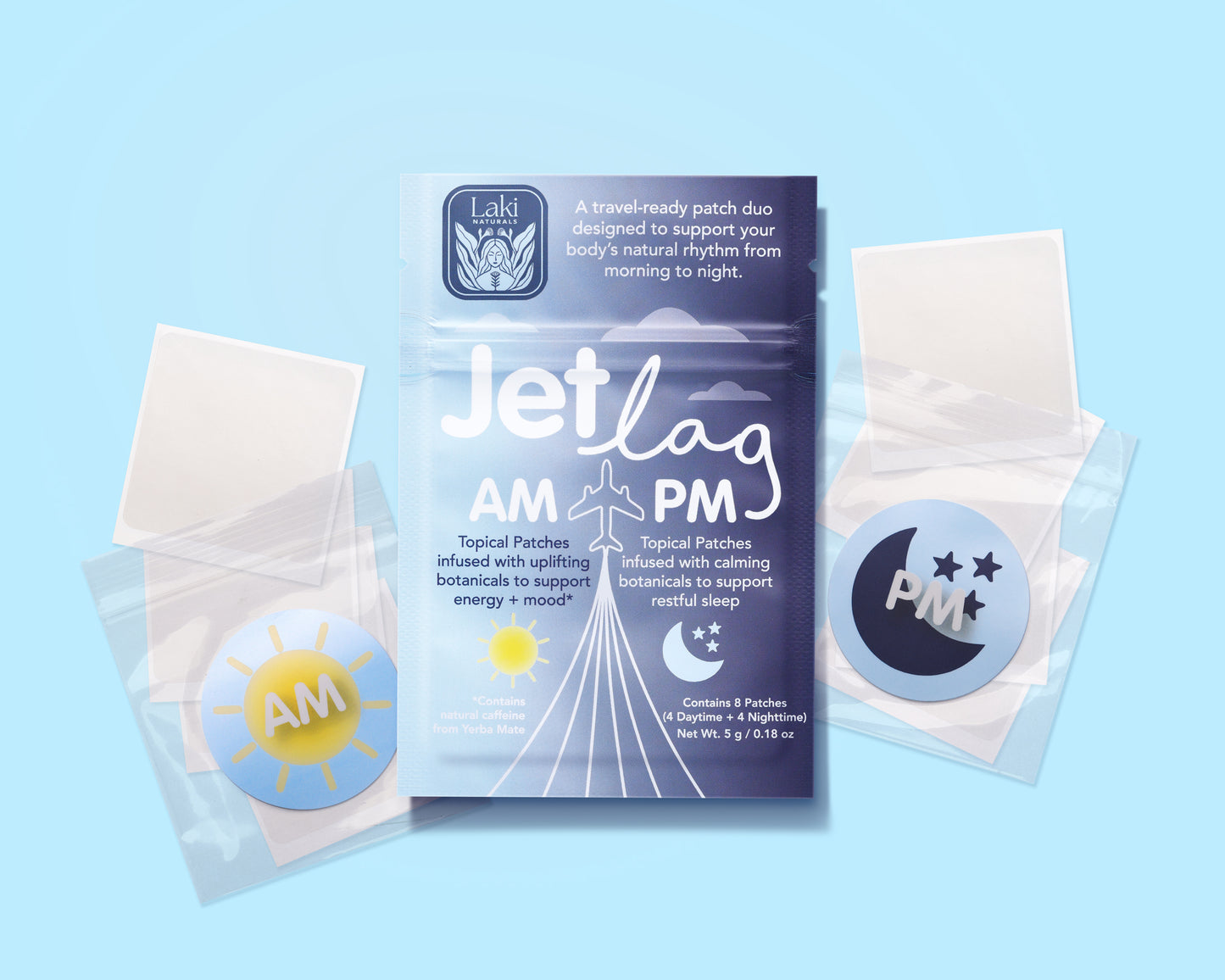 Jet Lag AM/PM Patch - Laki Naturals