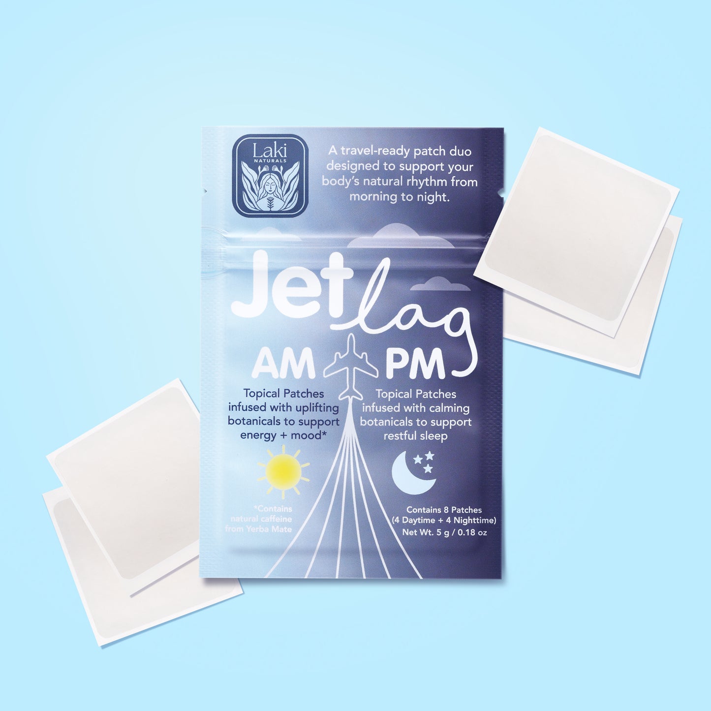 Jet Lag AM/PM Patch - Laki Naturals