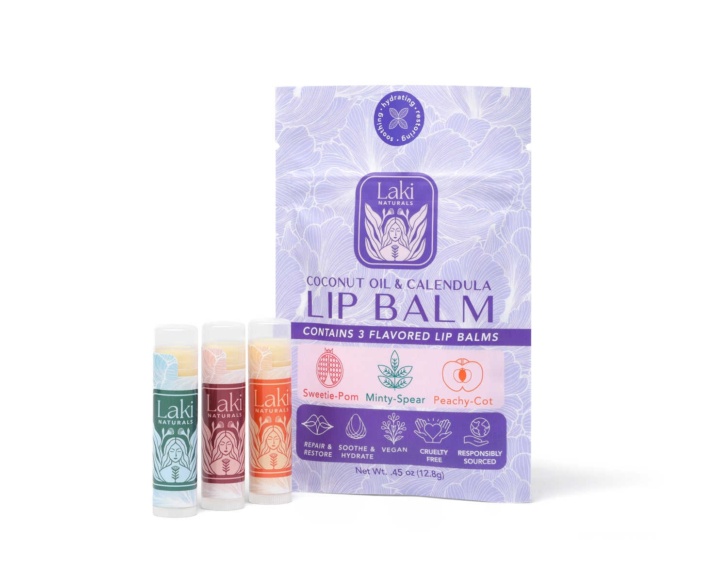 Lip Balm Trio - Laki Naturals