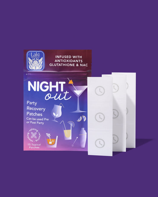 Night Out Patch for Hangovers - Laki Naturals