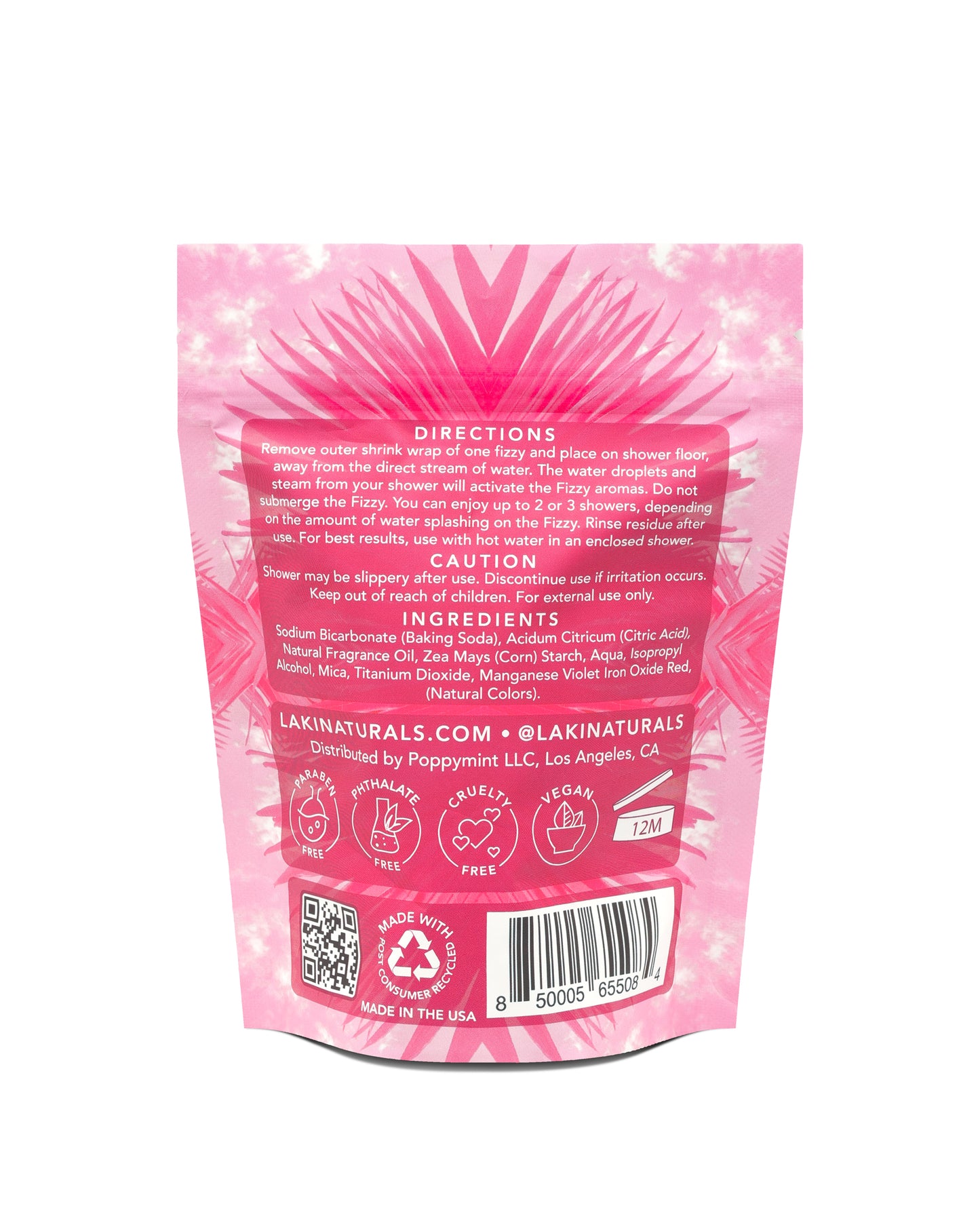 Rose Garden Shower Fizzies - Laki Naturals