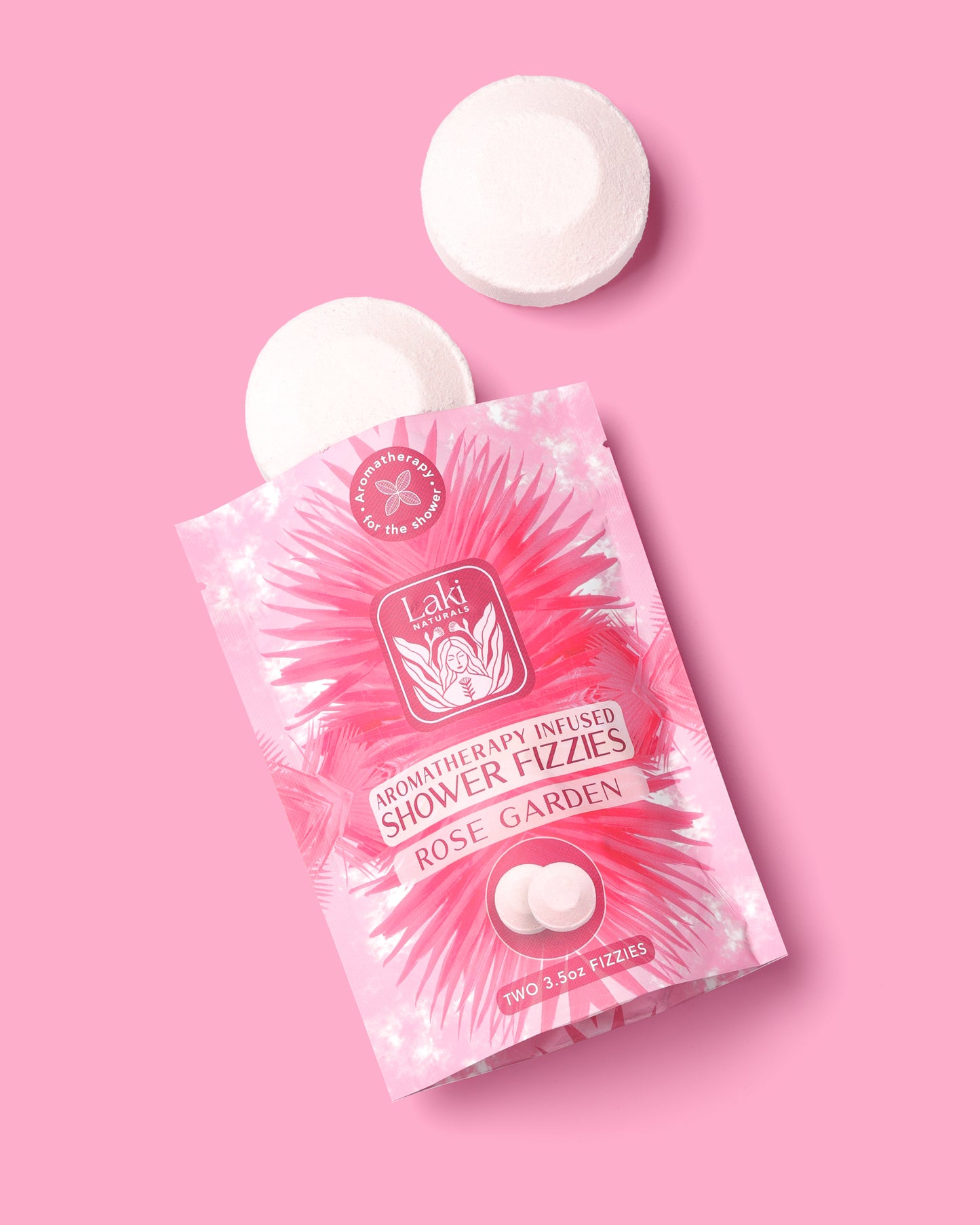 Rose Garden Shower Fizzies - Laki Naturals