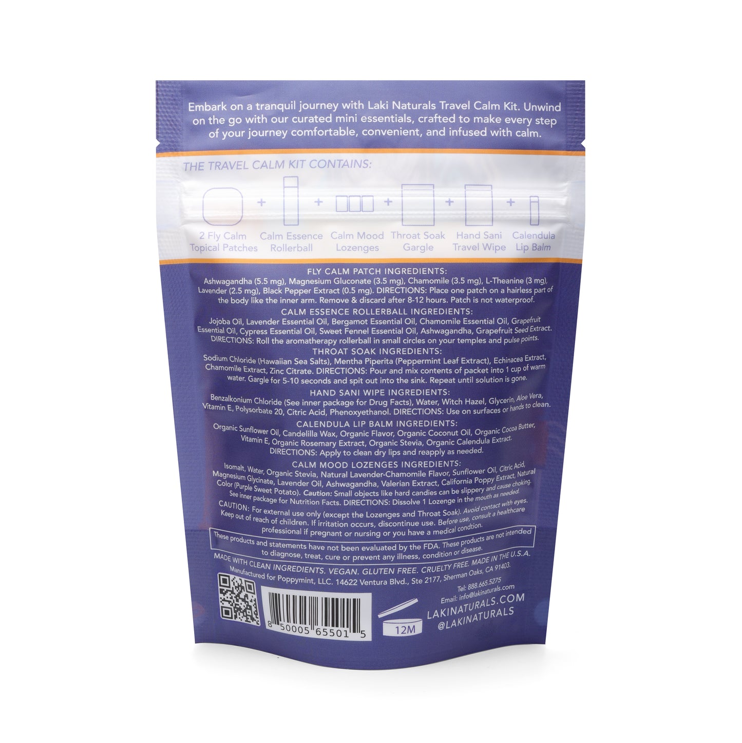Travel Calm Kit - Laki Naturals