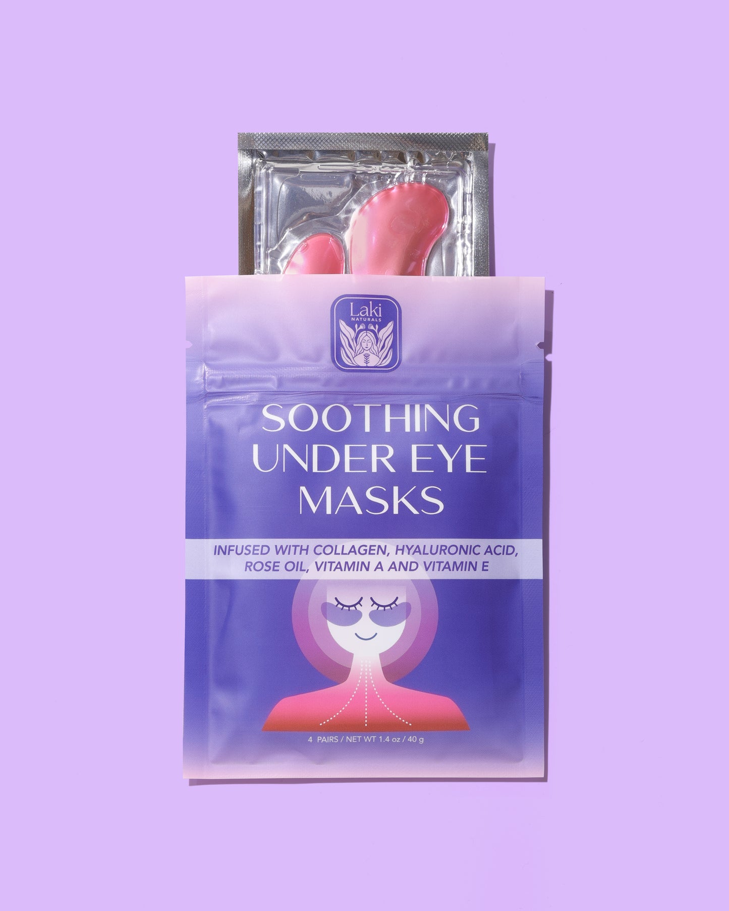 Soothing Under Eye Masks - Laki Naturals
