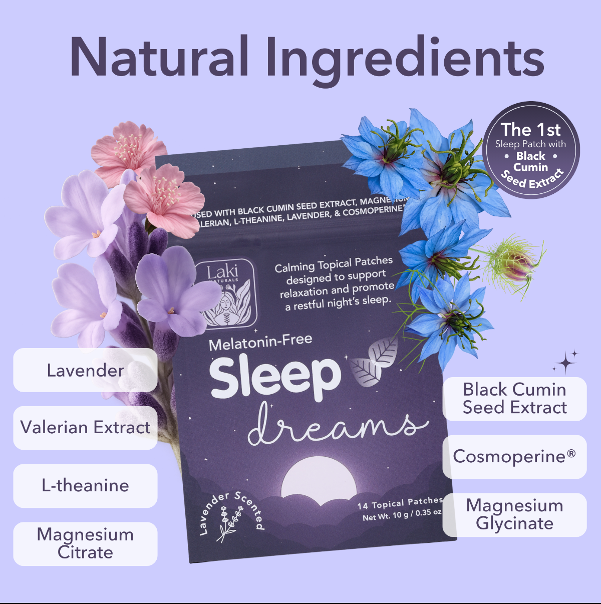 Sleep Dreams Patch - Laki Naturals