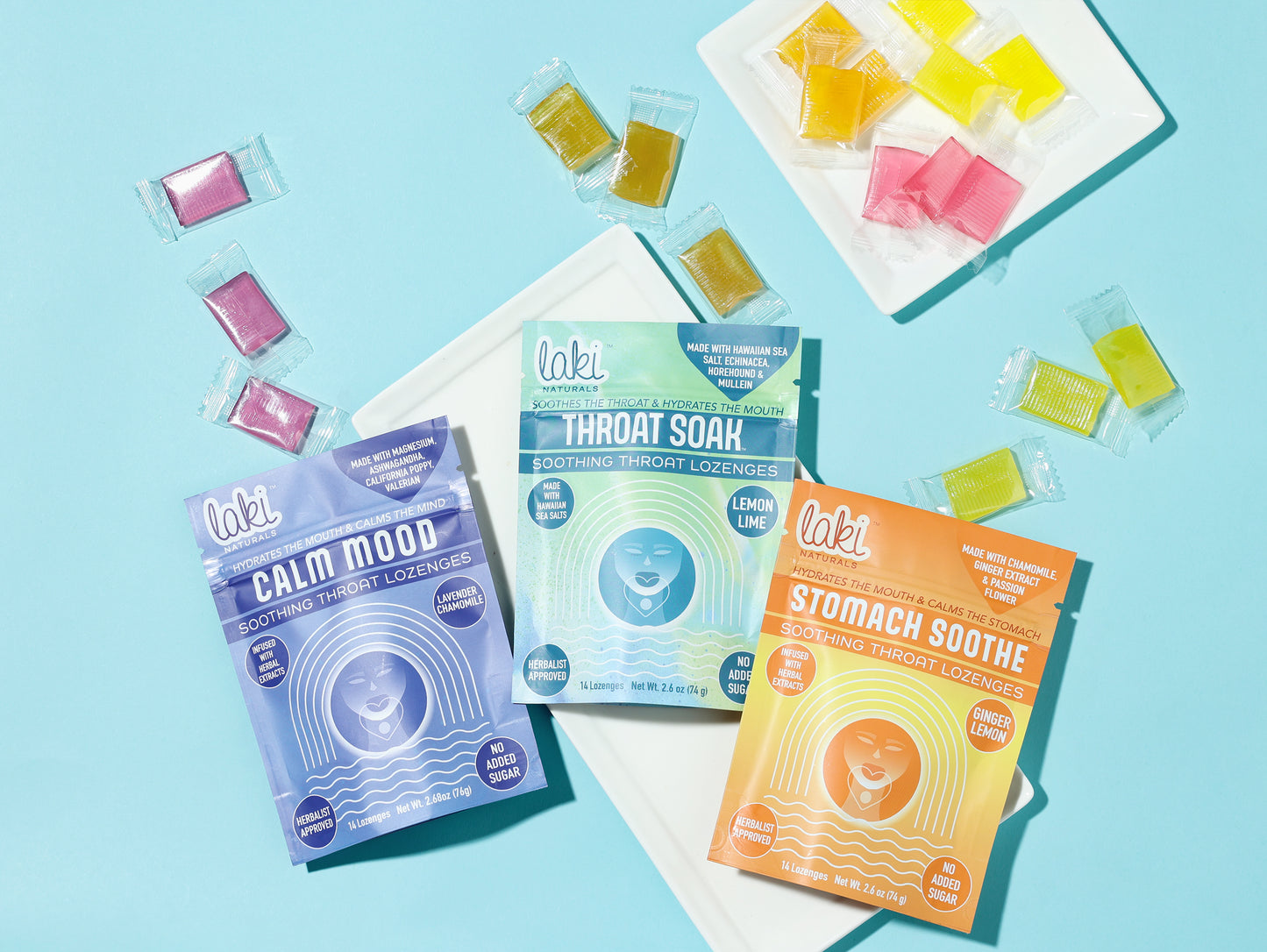 Functional Herbal Lozenges - Calm Mood - Laki Naturals