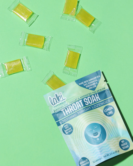 Functional Herbal Lozenges - Throat Soak - Laki Naturals