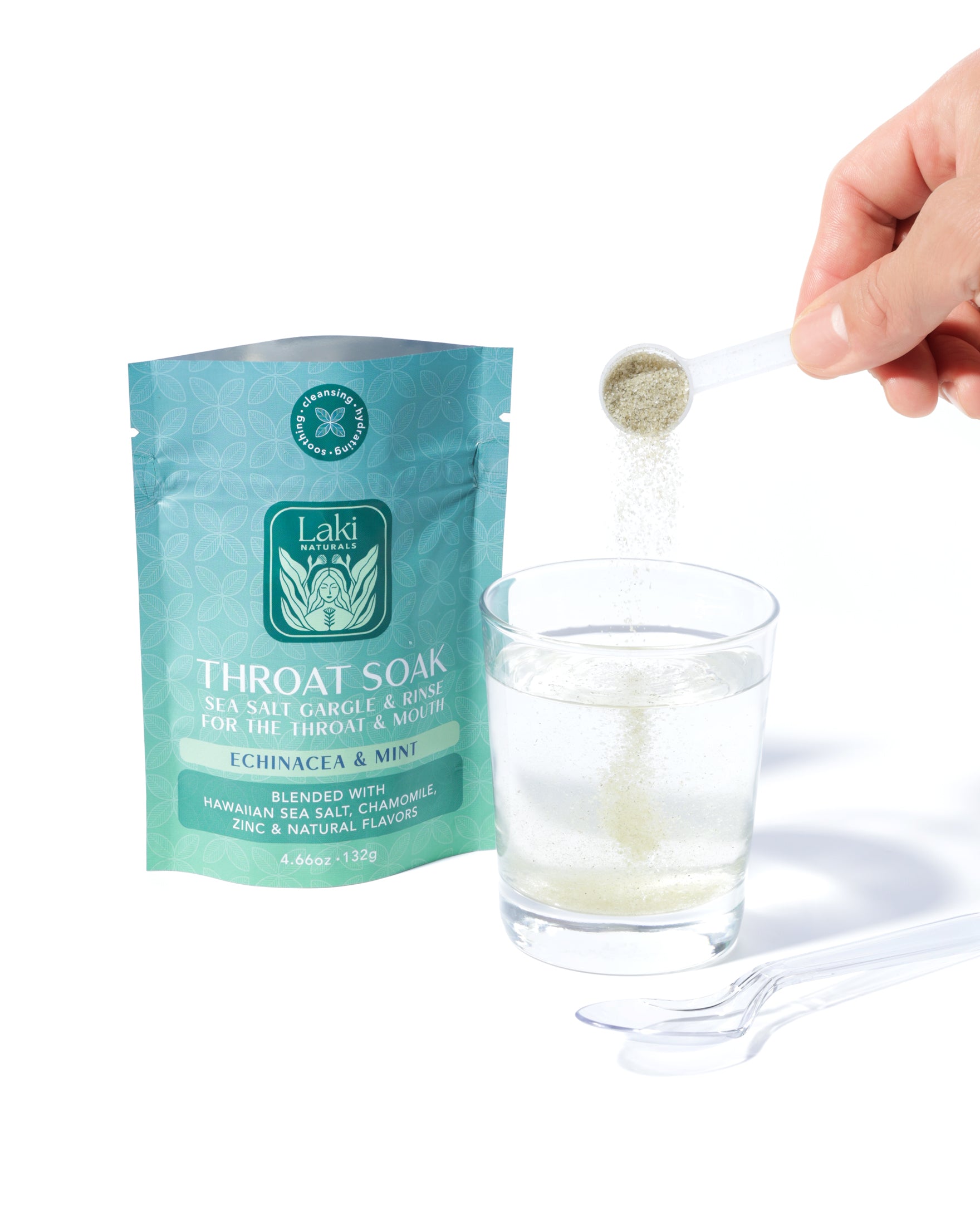 THROAT SOAK - ECHINACEA & MINT - Laki Naturals