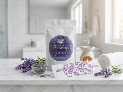 Warming & Relaxing Eye Masks - Laki Naturals