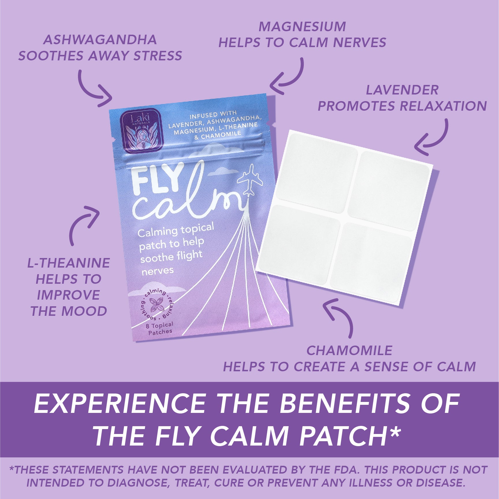Fly Calm Patch - Laki Naturals
