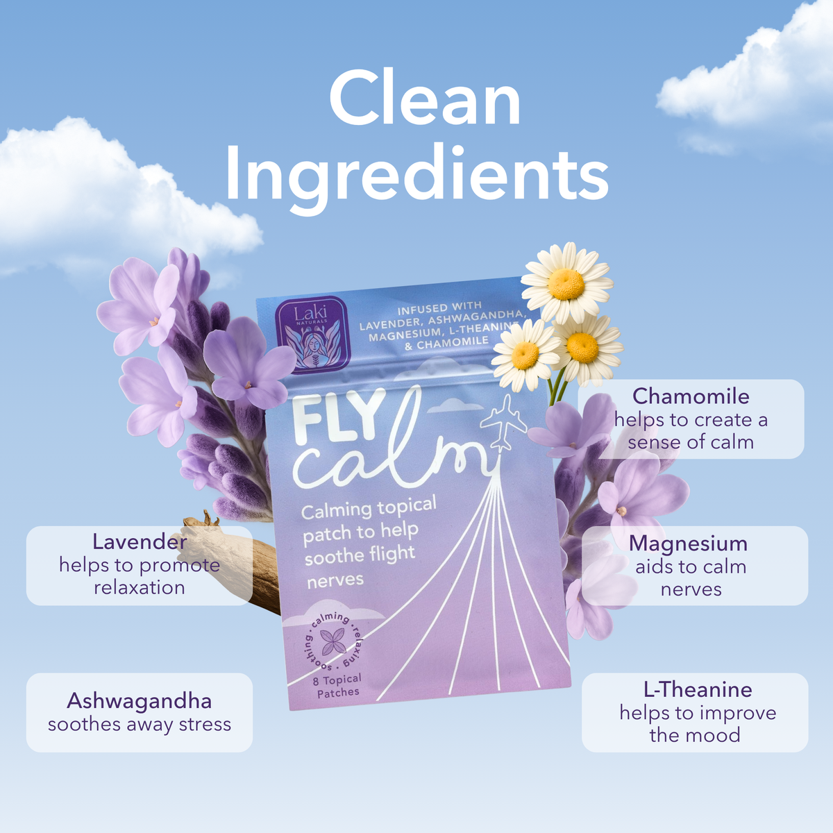 Fly Calm Patch - Laki Naturals