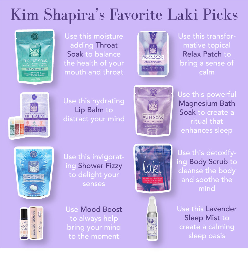 Kim Shapira's Favorite Laki Bundle + Book - Laki Naturals