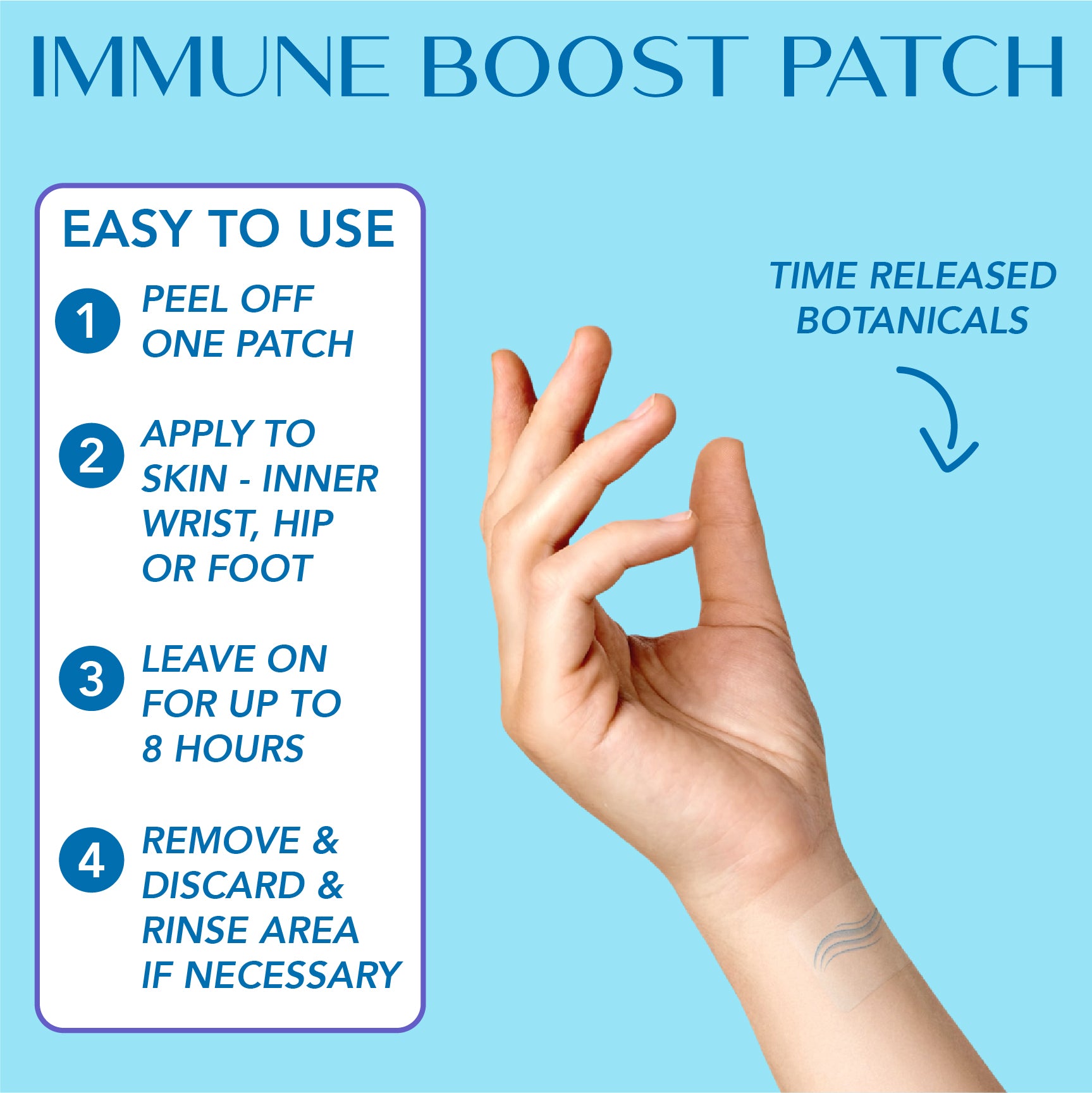 Immune Boost Patch - Laki Naturals