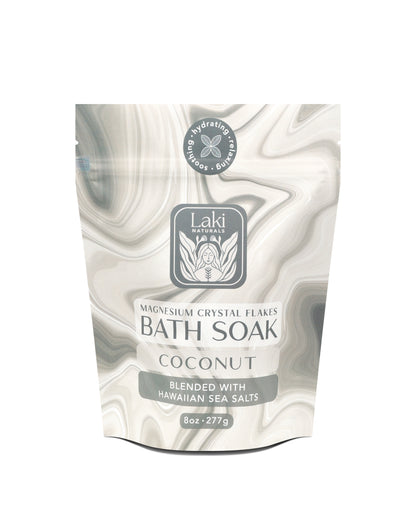 Coconut Magnesium Bath Soak - Laki Naturals