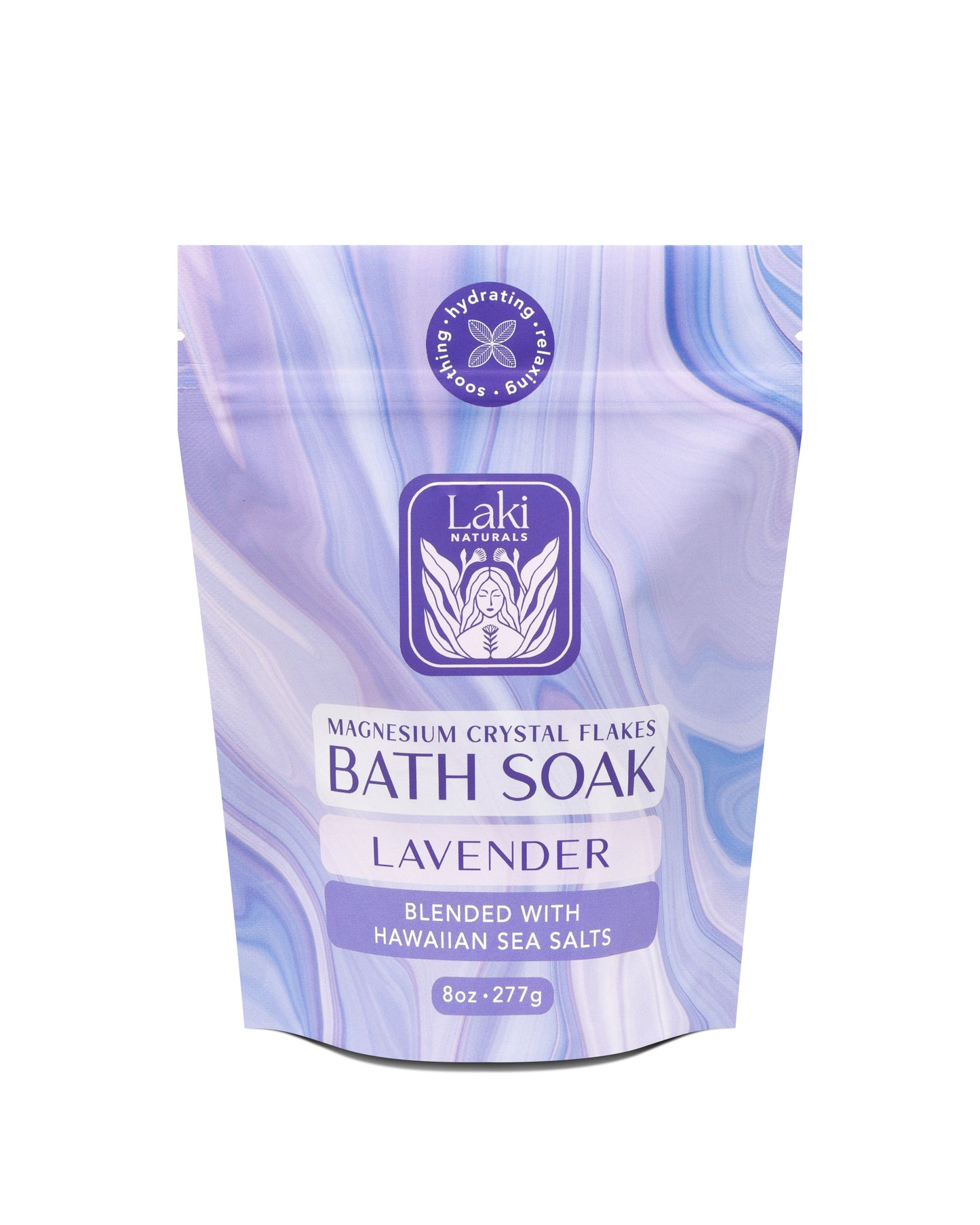 Lavender Magnesium Bath Soak - Laki Naturals