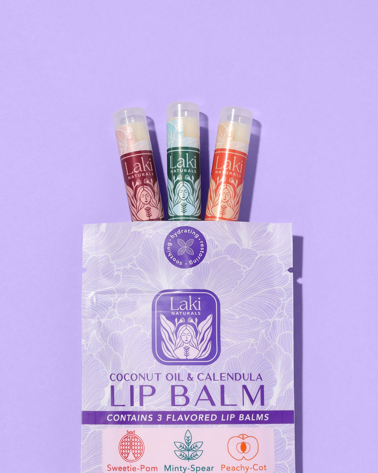 Lip Balm Trio - Laki Naturals