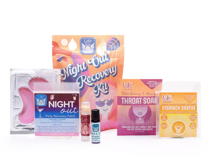 Night Out Recovery Kit for Hangovers - Laki Naturals