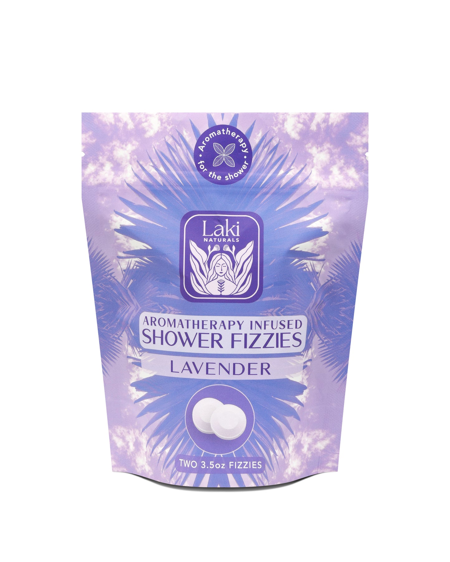 Lavender Shower Fizzies - Laki Naturals