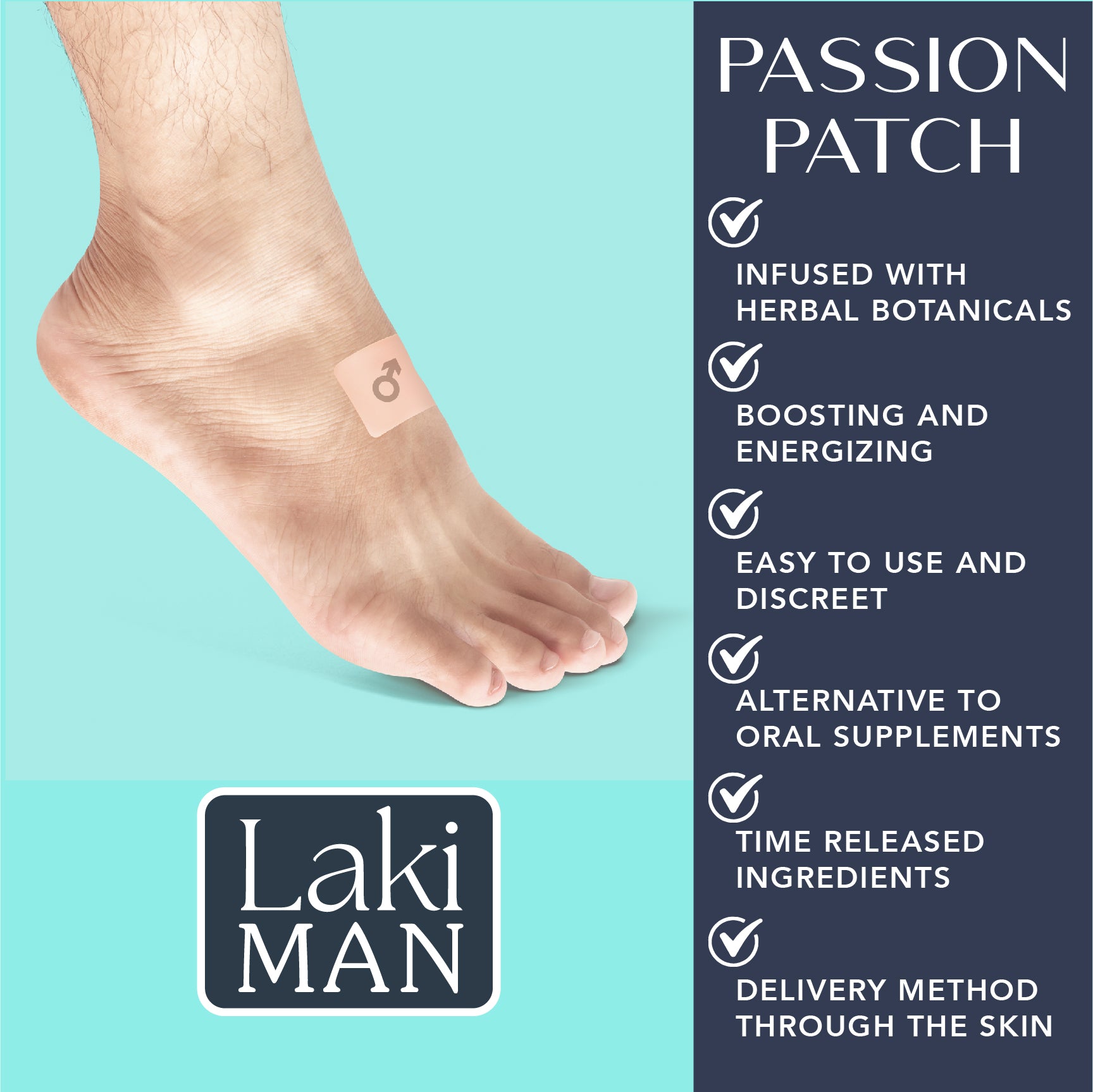 Laki Man Passion Patch Laki Naturals