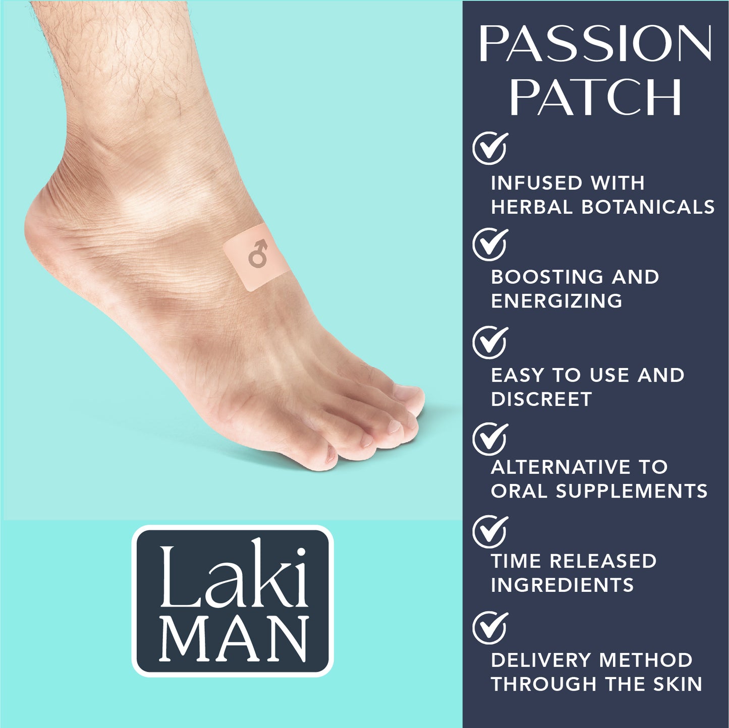 Laki Man Passion Patch - Laki Naturals