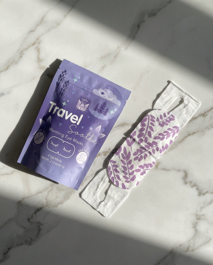Travel Soothe Warming Eye Masks - Laki Naturals
