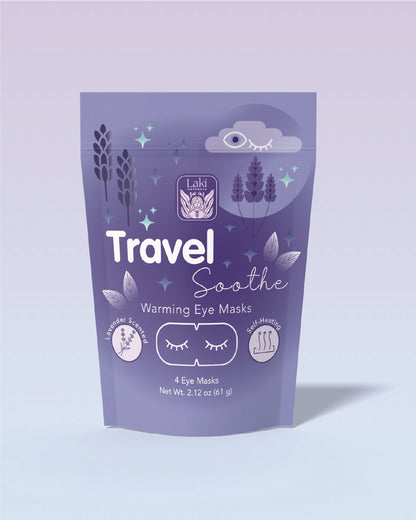 Travel Soothe Warming Eye Masks - Laki Naturals