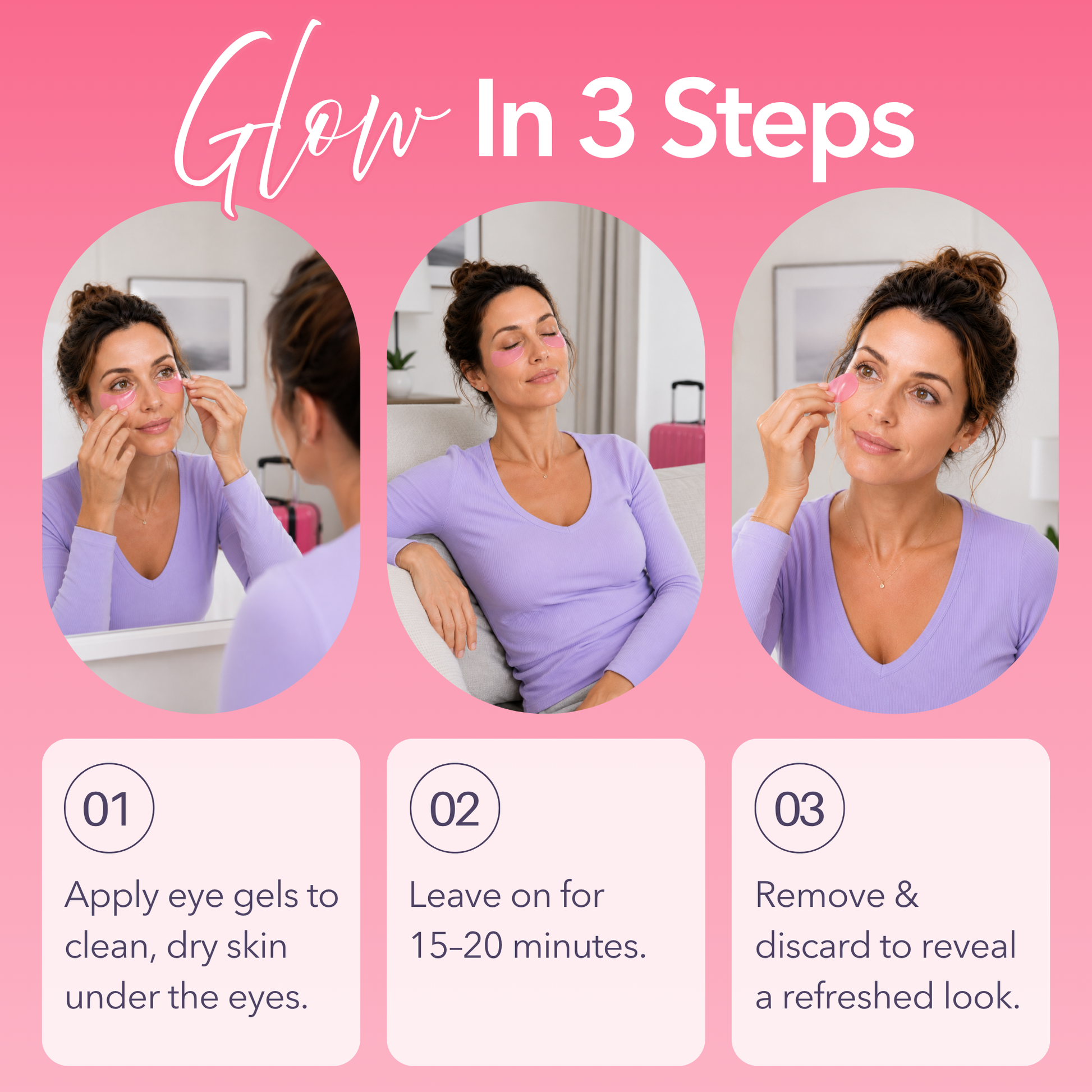 Jet Lag Under Eye Gels - Laki Naturals