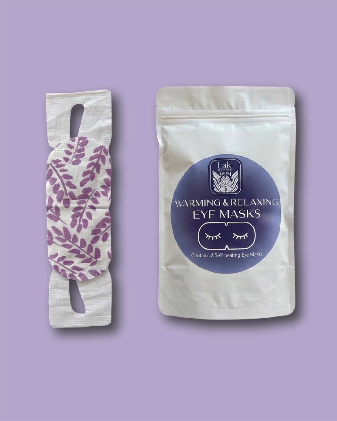 Warming & Relaxing Eye Masks - Laki Naturals