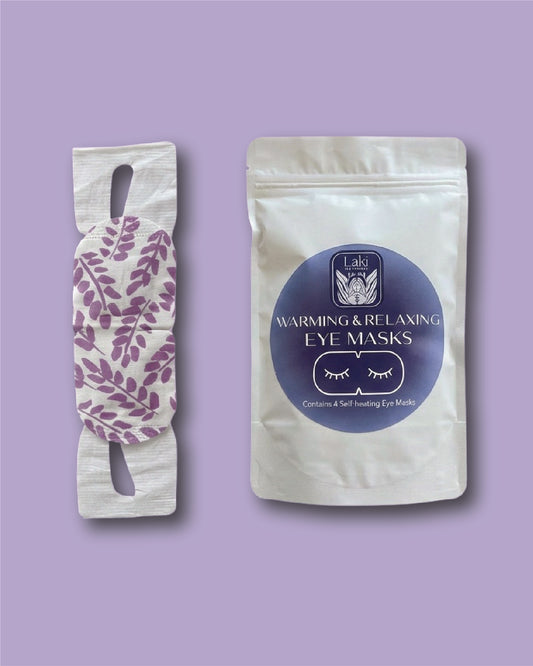 Warming & Relaxing Eye Masks - Laki Naturals