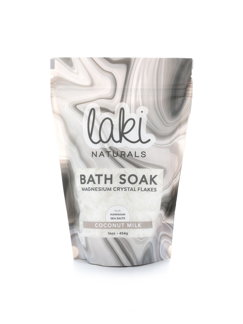 Coconut Milk Magnesium Flakes Bath Soak  - Laki Naturals