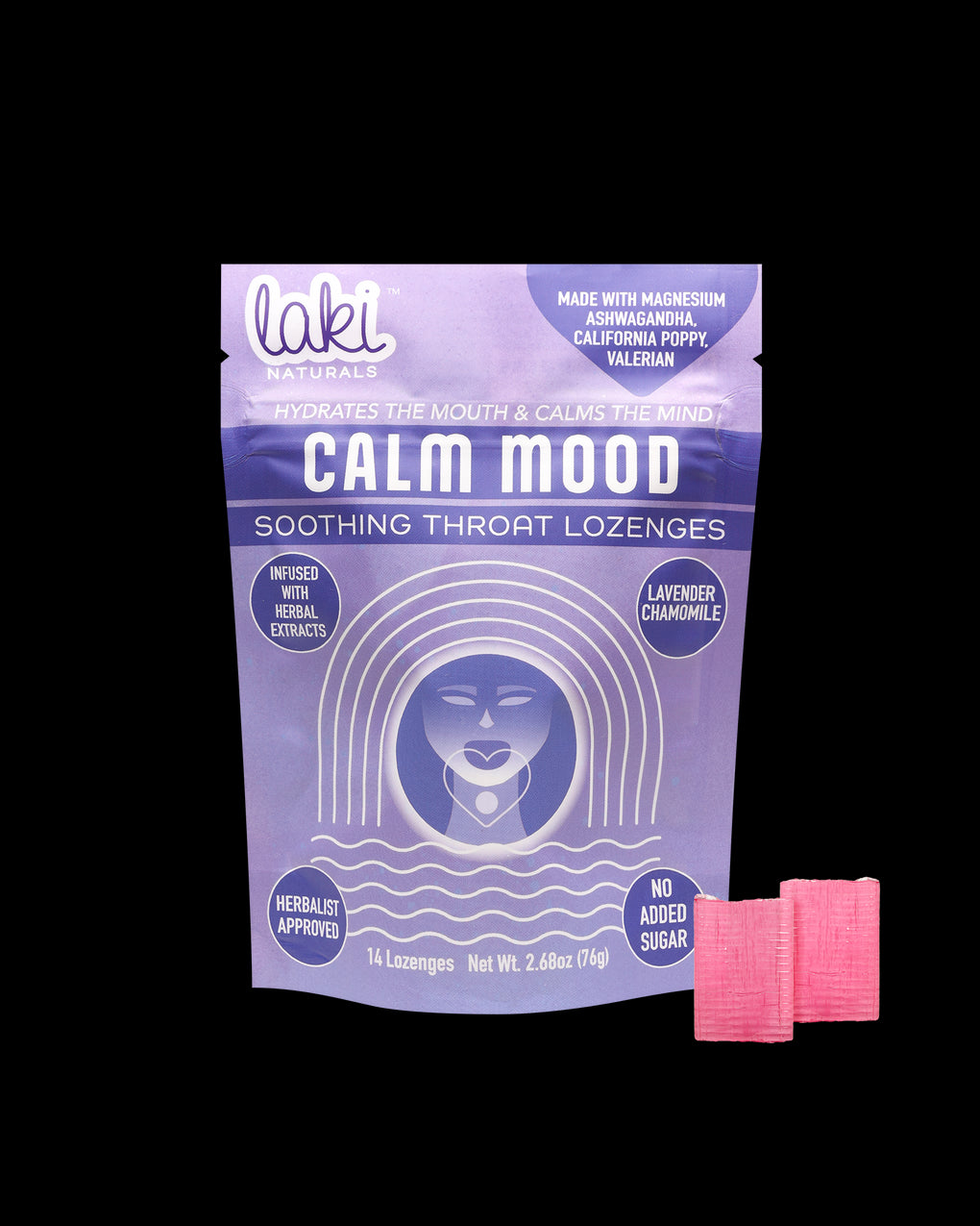 Functional Herbal Lozenges - Calm Mood - Laki Naturals