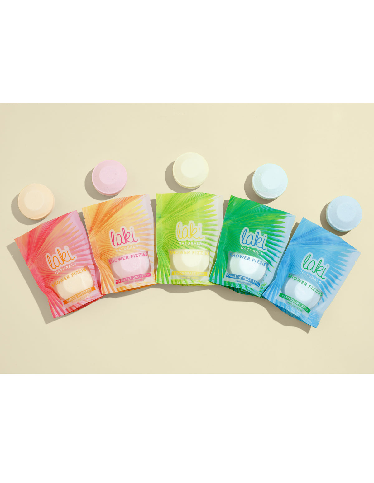 Shower Fizzies Laki Naturals